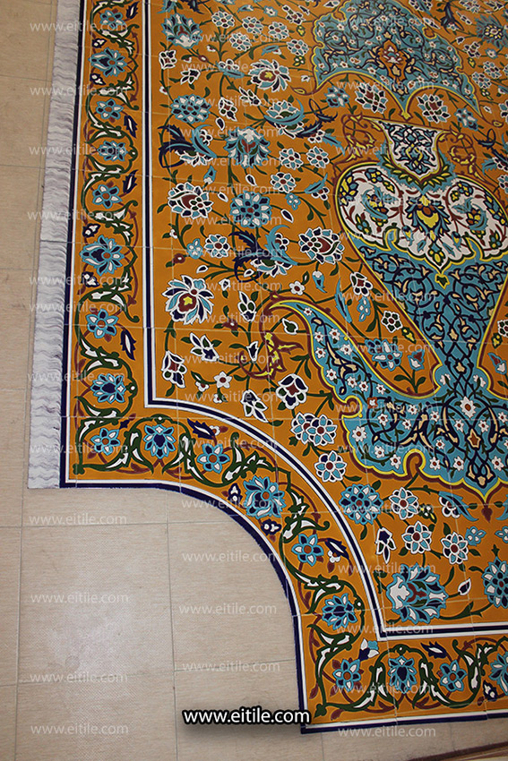 Handmade ceramic tiles in unique, unconventional shapes, crafted with traditional Persian artistry. EITile supports custom architectural and restoration projects worldwide with expert care. Discover more at www.eitile.com.