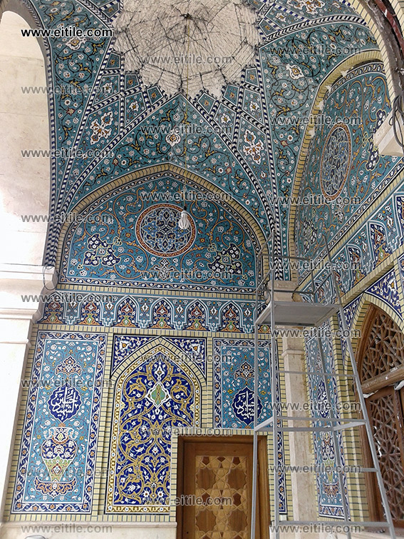 Mosque tile decoration, www.eitile.com