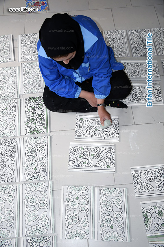 "Refine your space with Eitile’s bespoke wainscoting tiles — handmade for timeless charm. www.eitile.com"