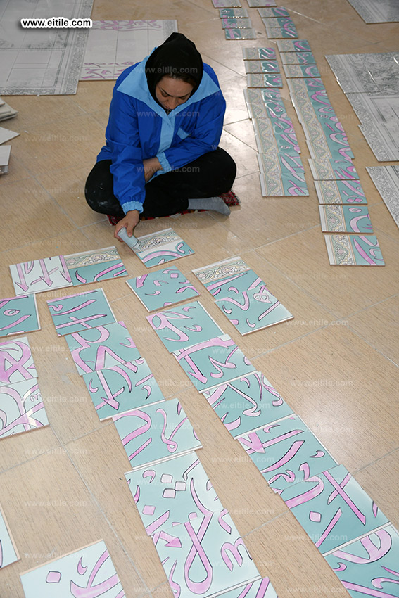 Custom-made calligraphy tile supplier, www.eitile.com