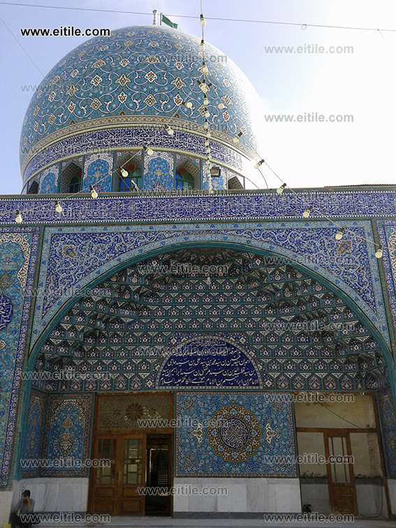 Iran, Isfahan, Khur Hoseiniyeh, Iranian Mosque Tile Supplier, www.eitile.com