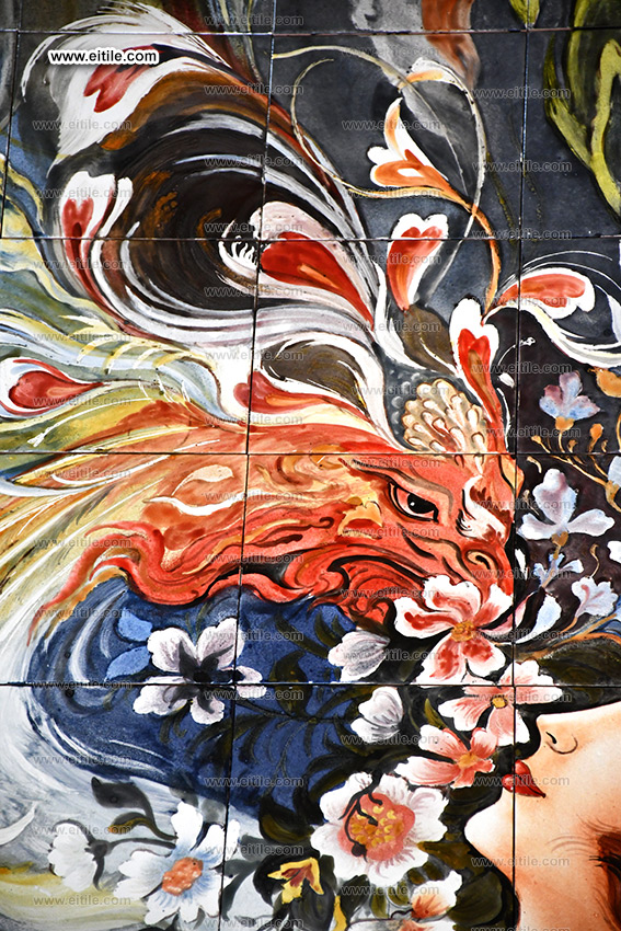 Miniature painting on tiles, www.eitile.com