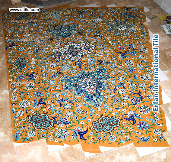 Handmade ceramic tiles in unique, unconventional shapes, crafted with traditional Persian artistry. EITile supports custom architectural and restoration projects worldwide with expert care. Discover more at www.eitile.com.