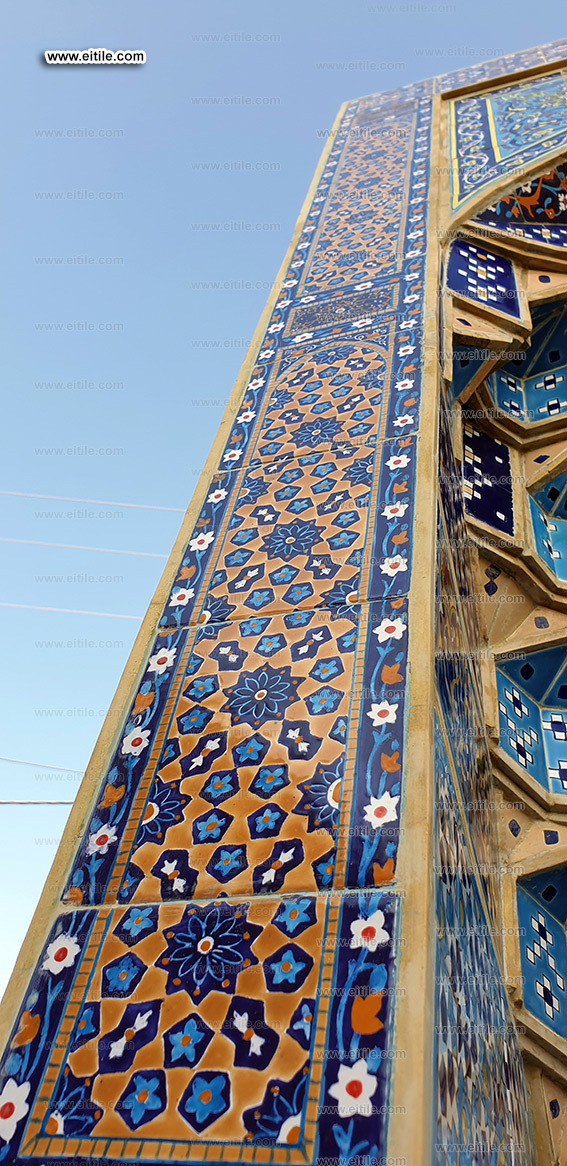 Muqarnas tile panel for interior decoration, www.eitile.com