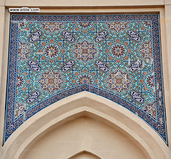 Oman, Sohar Sultan Qaboos mosque tile repair work, www.eitile.com Oman, Sohar Sultan Qaboos mosque tile repair work, www.eitile.com