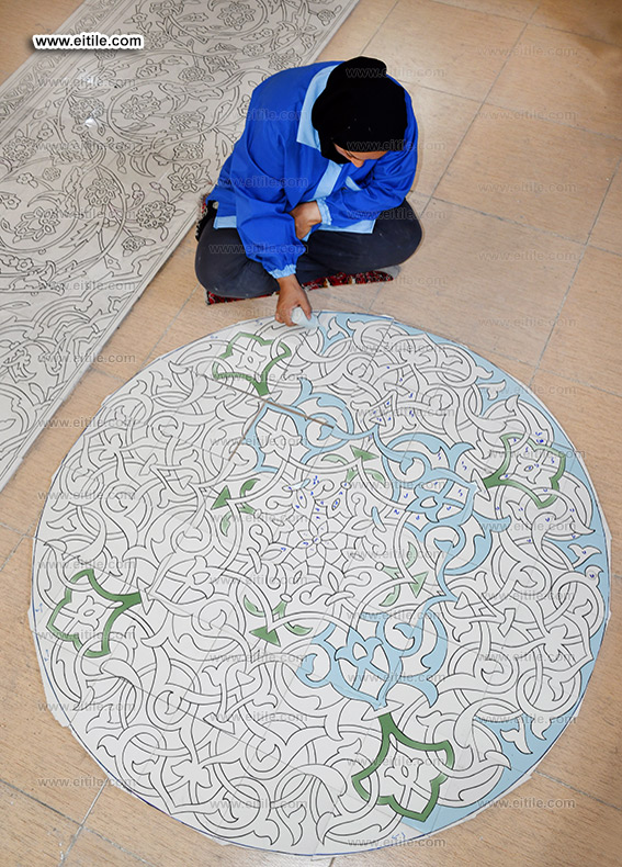 Handmade tile panel supplier, www.eitile.com