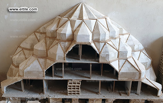 Islamic tile supplier for mosque of Mohammad Ali in Eydhafushi zone of Maldives, www.eitile.com