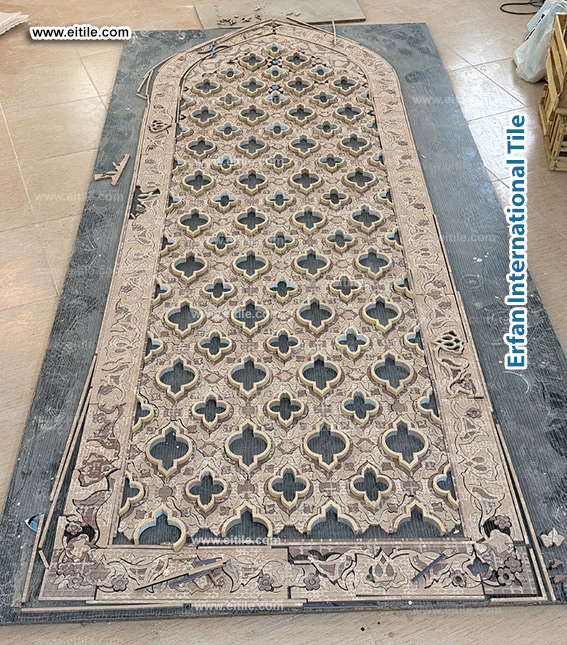Architectural Mosaic Panels Produced with CNC Waterjet Systems &ndash; www.eitile.com