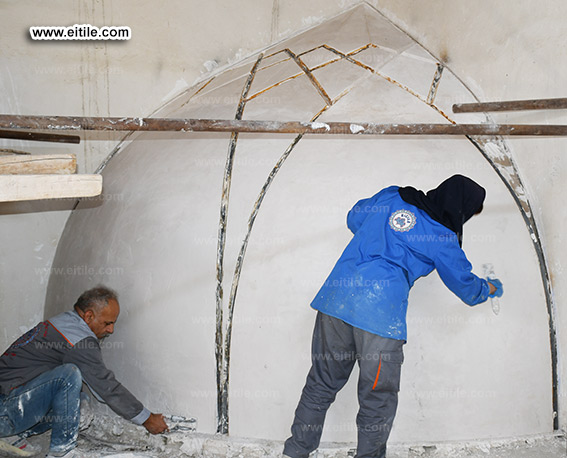 Mosque dome tile supplier, www.eitile.com