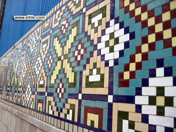 Persian handmade Moagheli tiles, www.eitile.com