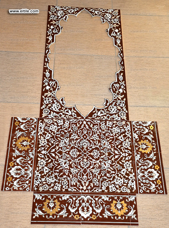 Washbasin handmade tile supplier, www.eitile.com