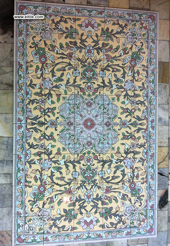 Handmade seven color tile manufacturer, www.eitile.com