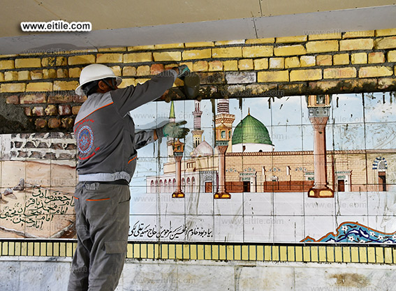 Mosque tile supplier, www.eitile.com