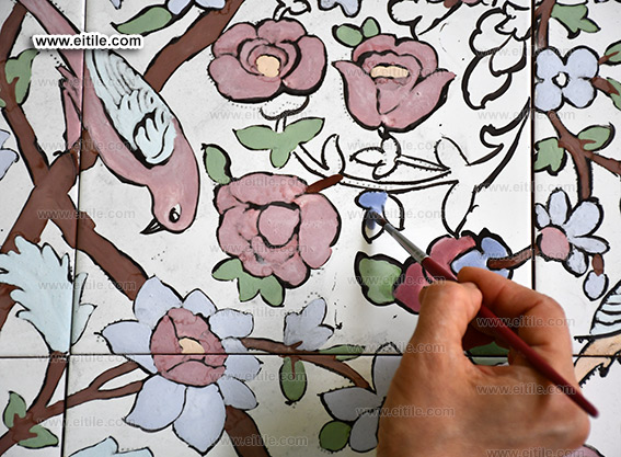 Handmade wall tile supplier, www.eitile.com