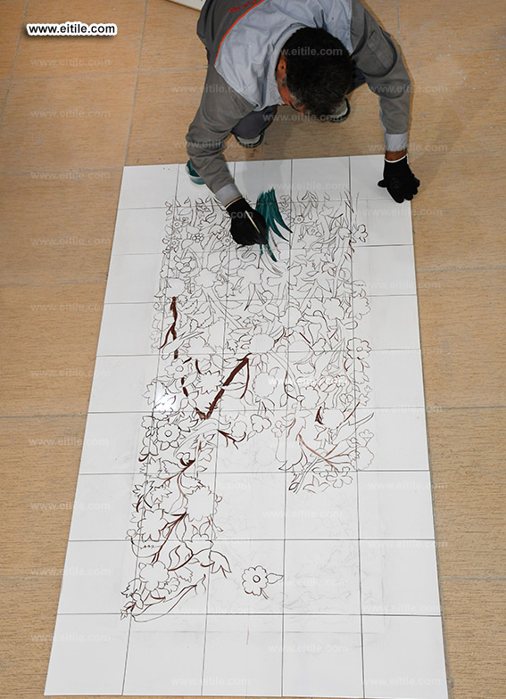 Handmade wall tile supplier, www.eitile.com