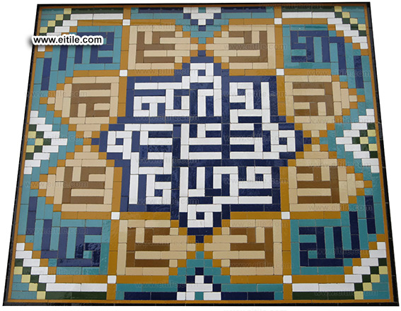 Persian handmade Moagheli tiles, www.eitile.com Persian handmade Moagheli tiles, www.eitile.com