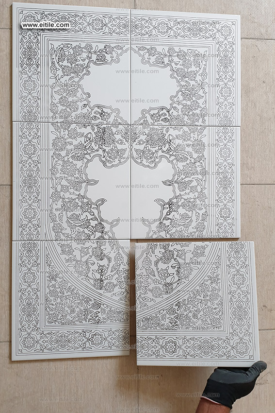 Iranian handmade traditional tiles, www.eitile.com