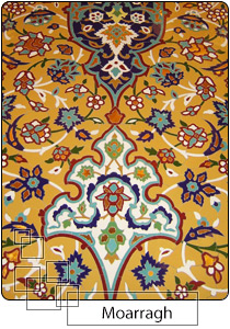 Moarragh tile, mosque tile decoration, www.eitile.com