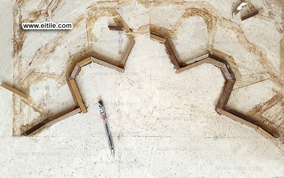 Muqarnas tile molding, www.eitile.com