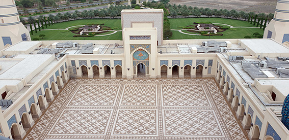 Sohar Sultan Qaboos mosque, Oman