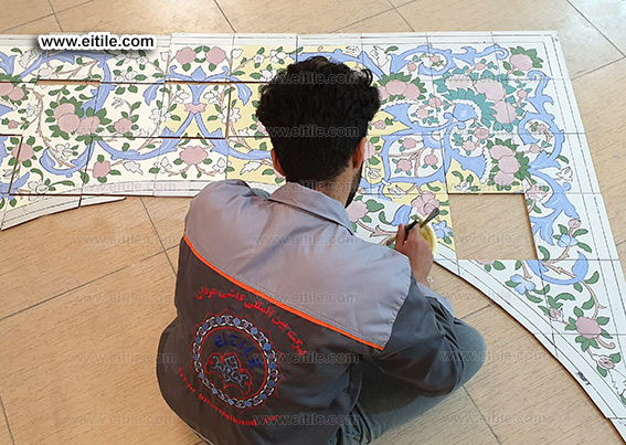 Iranian Persian traditional handmade tiles, www.eitile.com