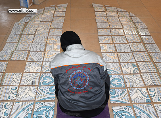 Handmade Islamic tile complex, www.eitile.com