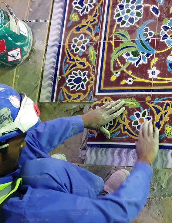 Qatar, Doha OASIS handmade carpet tile manufacturer, www.eitile.com
