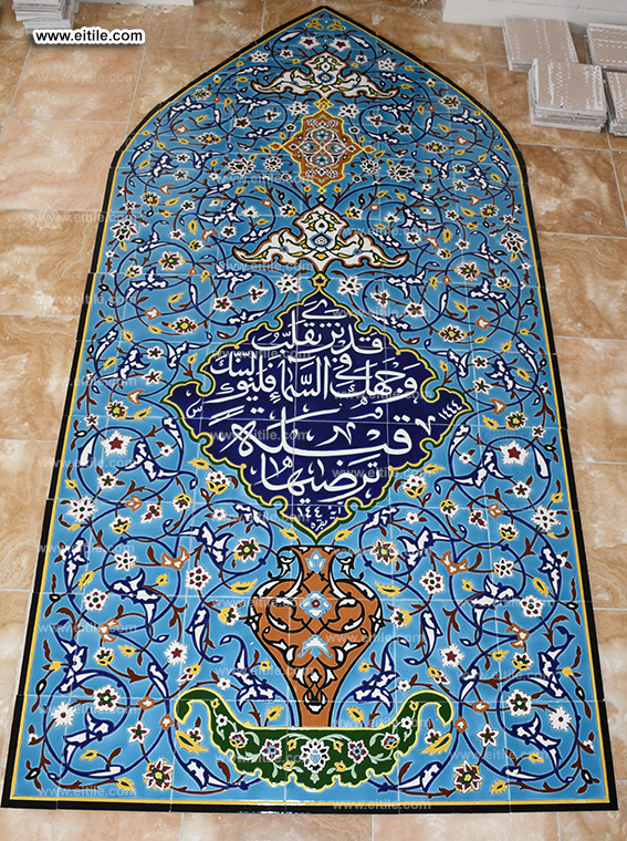 Iran, Isfahan, Buin Miandasht 14 masoum mosque tile supplier, www.eitile.com Iran, Isfahan, Buin Miandasht 14 masoum mosque tile supplier, www.eitile.com