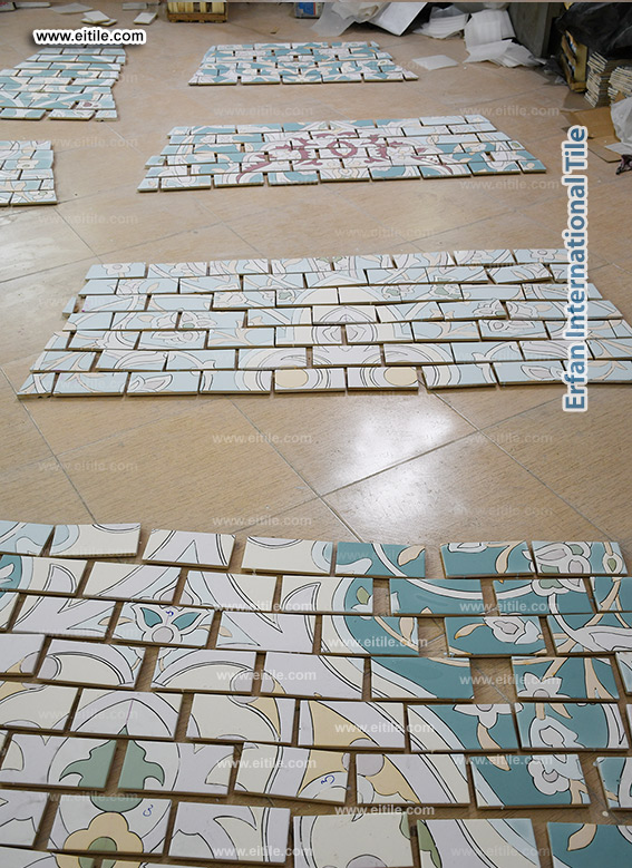 Iraq, Sulaimaniyah grand mosque dome tile supplier, www.eitile.com