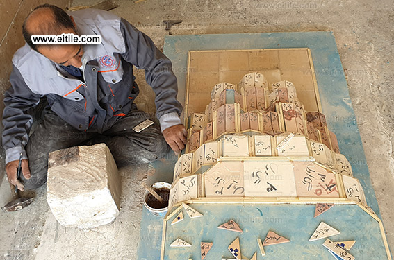 3D Muqarnas tile panel for interior decor, www.eitile.com