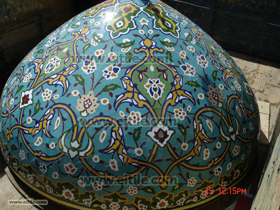 Ceramic tile for Mosque Dome, Erfan International Tile Company