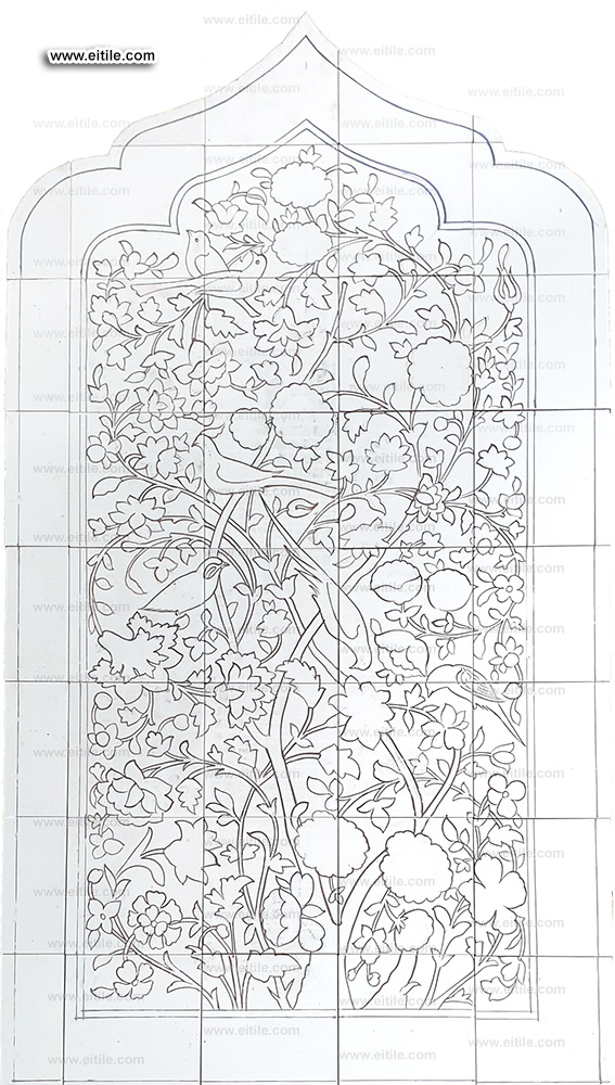 Beautiful handmade wall tiles, www.eitile.com