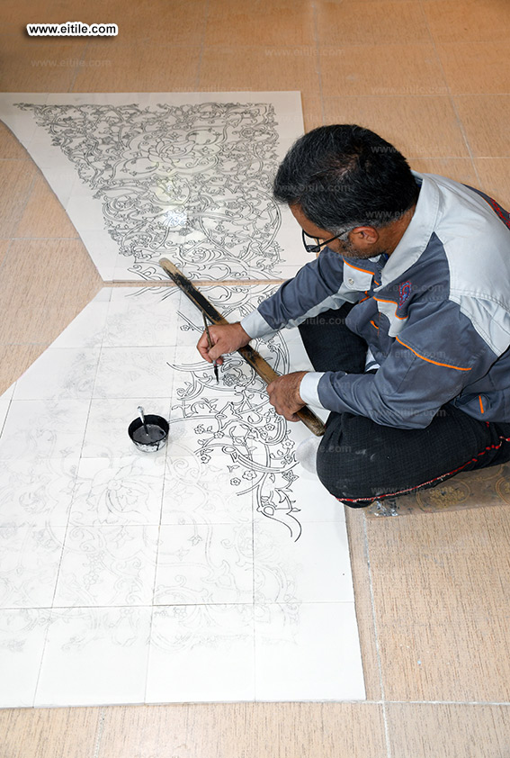 Islamic custom made tile supplier, www.eitile.com