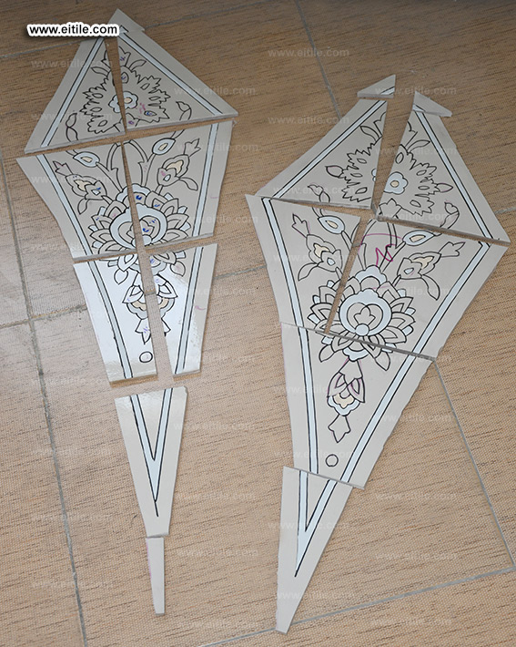Iran, Isfahan, Buin Miandasht 14 masoum mosque tile supplier, www.eitile.com