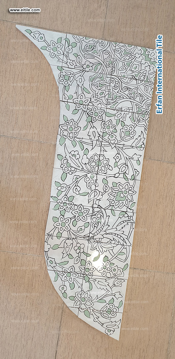 Handmade ceramic tiles crafted in unique, unconventional shapes with traditional Persian artistry. Supporting custom architecture and restoration projects worldwide with expert care. Visit www.eitile.com.
