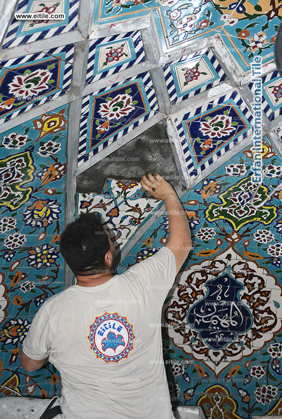 Mosque tile installation company, www.eitile.com