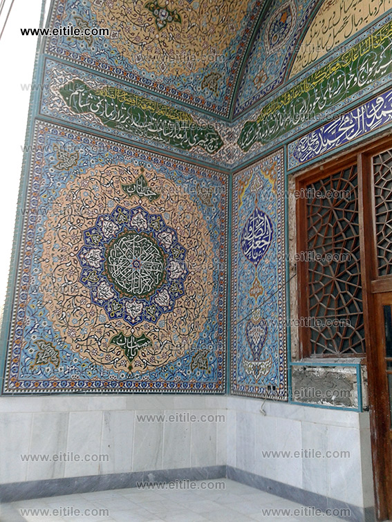 Iran, Isfahan, Khur Hoseiniyeh, Iranian Mosque Tile Supplier, www.eitile.com