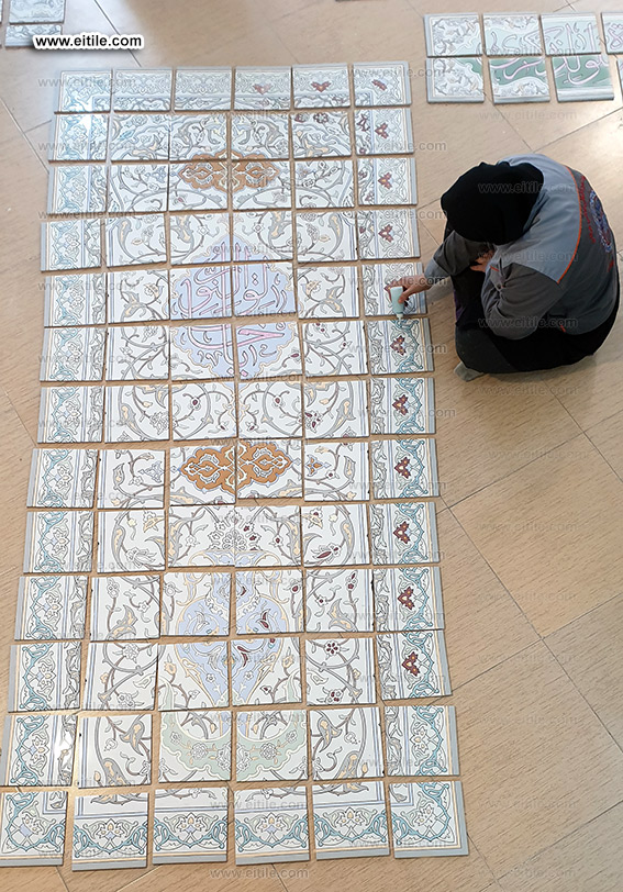 Mosque Quranic calligraphy tile supplier, www.eitile.com