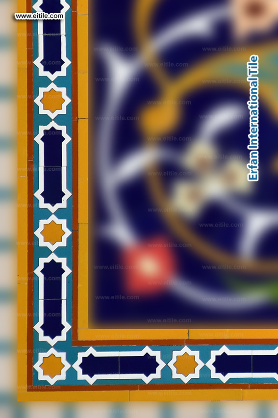 Border tiles, handmade for timeless detail, www.eitile.com