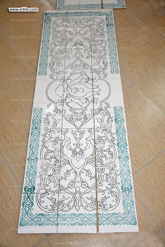 Islamic tile supplier for Mohammad Ali Mosque at Maldives, www.eitile.com