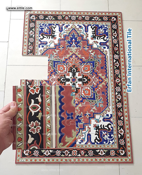 "Handcrafted ceramic carpets by Eitile bring architectural visions to life, with full global support. www.eitile.com"