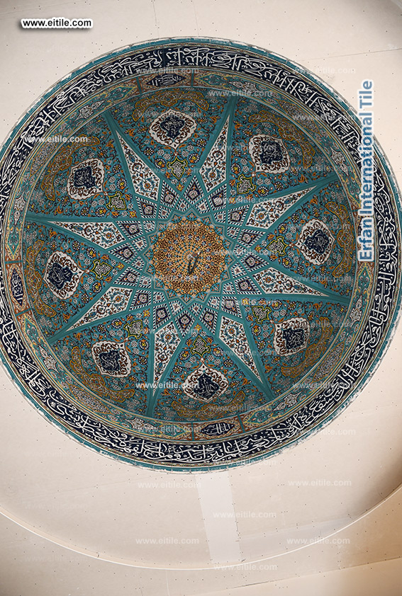Mosque dome tile supplier, www.eitile.com