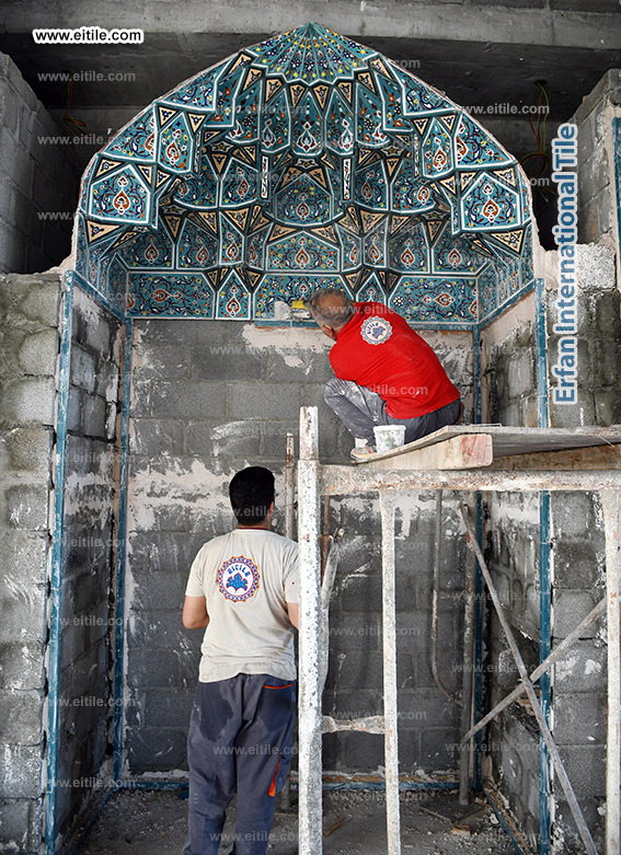 Mosque Mihrab tile supplier, www.eitile.com