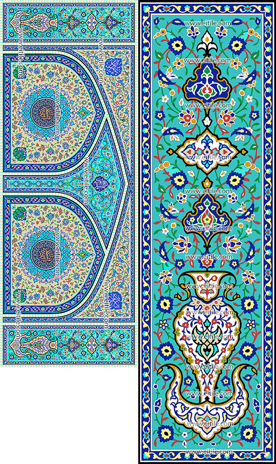 Handmade tile design sample, www.eitile.com