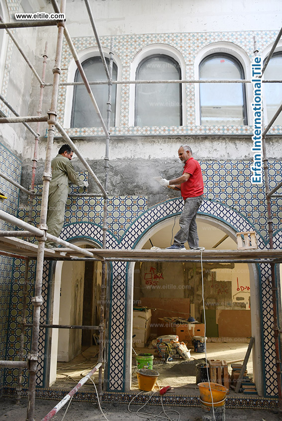 UAE, Dubai handmade tile manufacturer company, www.eitile.com