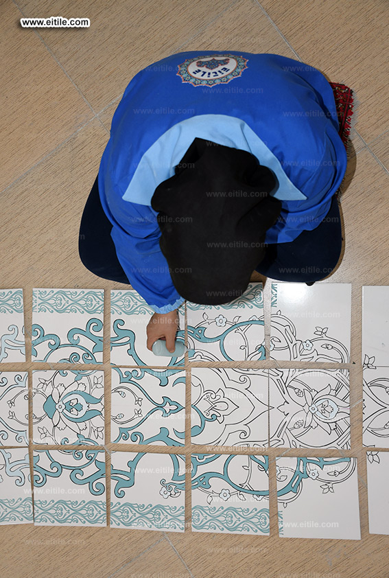 Islamic tile supplier for Mohammad Ali Mosque at Maldives, www.eitile.com