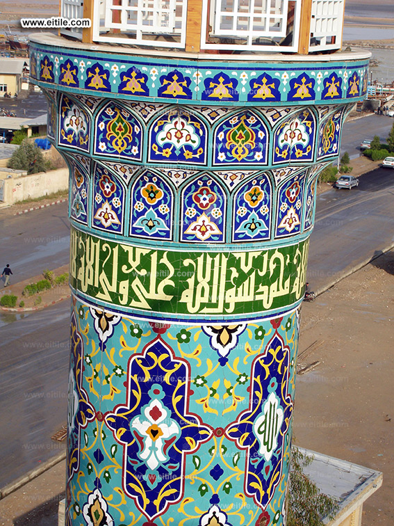 Mosque minaret tile supplier, www.eitile.com