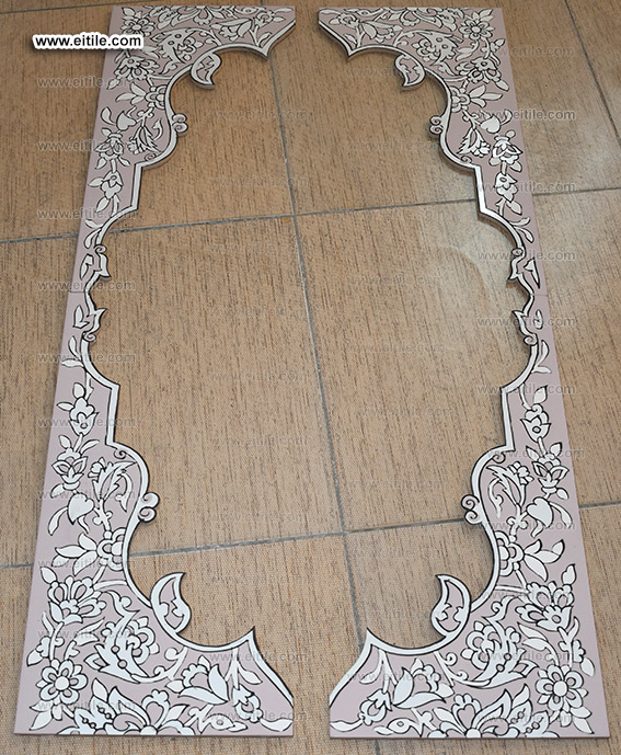 Washbasin & mirror handmade tile supplier, www.eitile.com