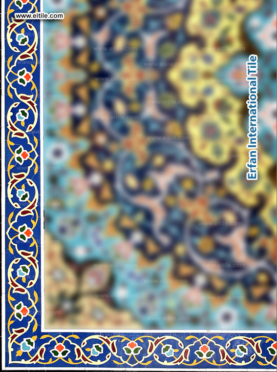Handcrafted border tiles shipped worldwide, www.eitile.com