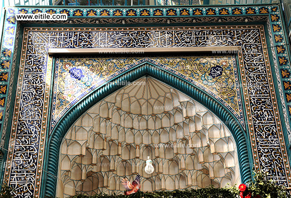 Mosque ceramic rope tile supplier, www.eitile.com